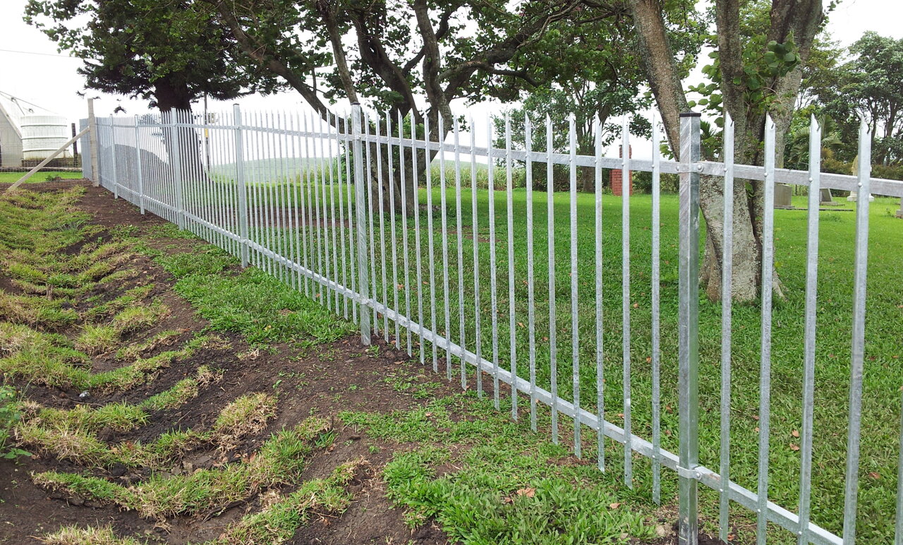 Rural agricultural fencing on a farm at Bethany.